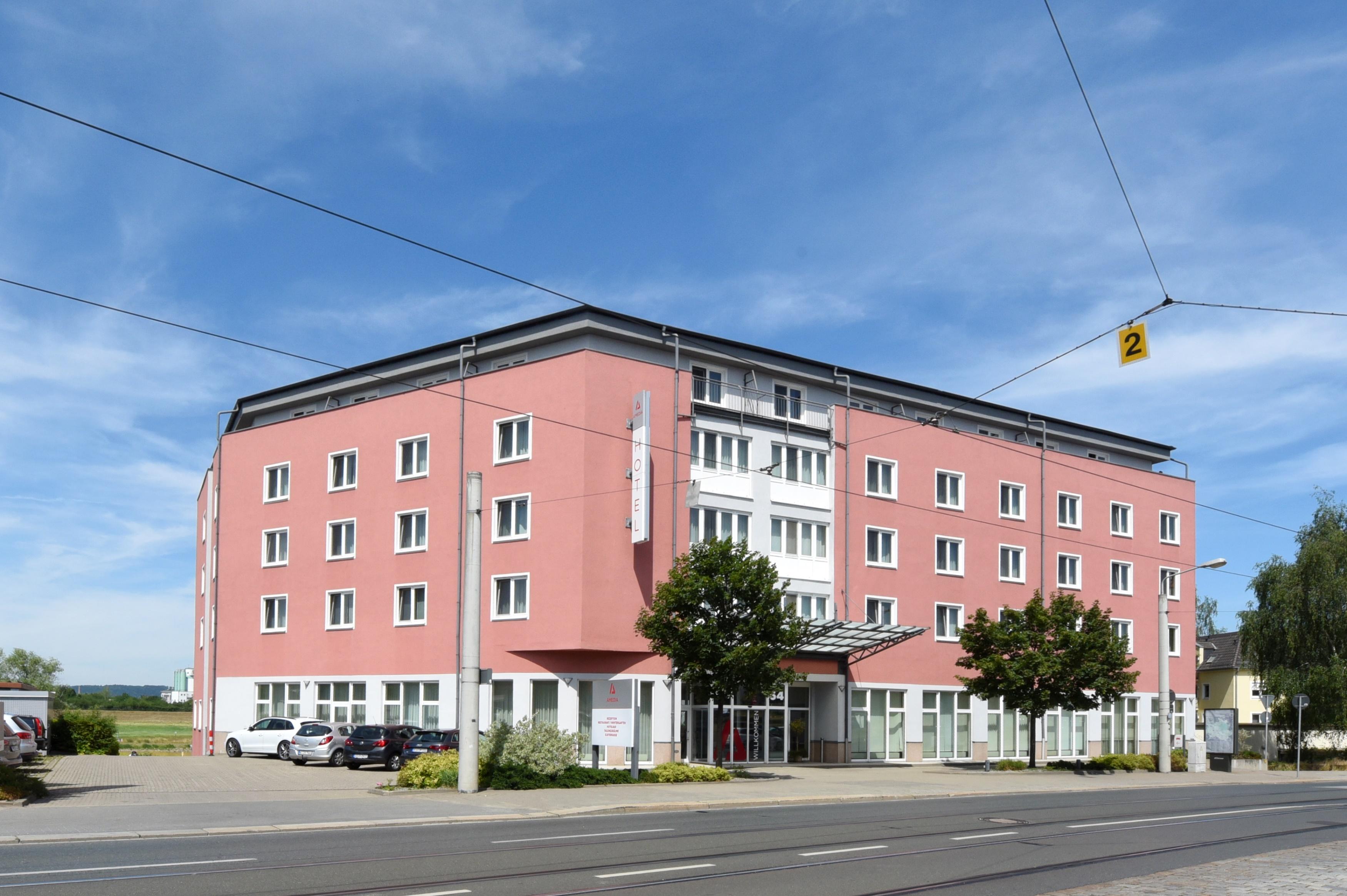 AMEDIA Hotel Dresden Elbpromenade Exterior foto